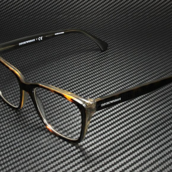 Emporio Armani Women's Havana and Beige Eyeglasses